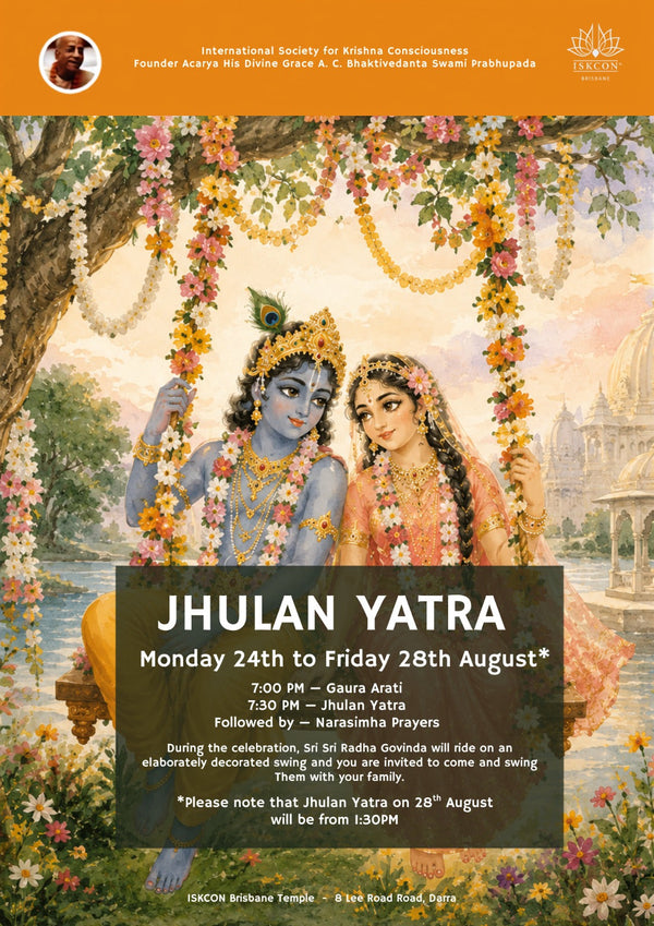 JHULAN YATRA - The swing festival of Sri Sri Radha Govinda